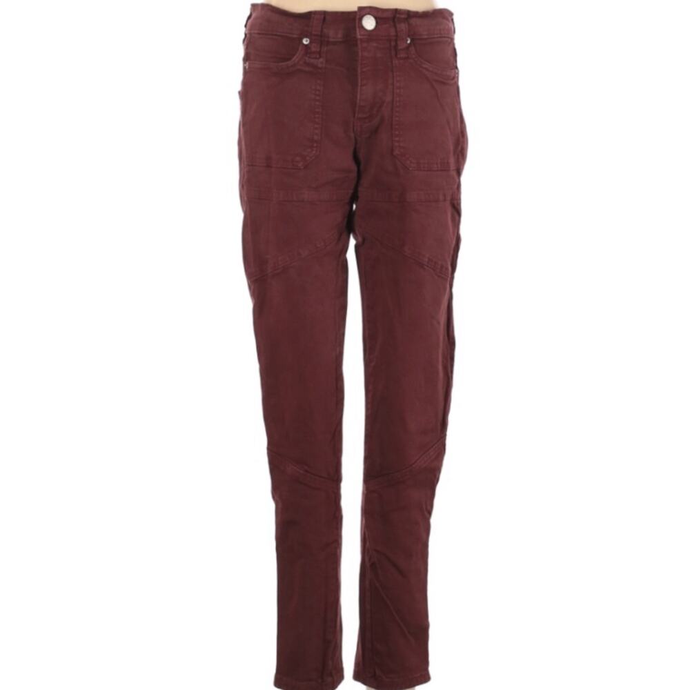 Urban Outfitters Low Rise Burgundy Red Colored BDG Skinny Jeans 25